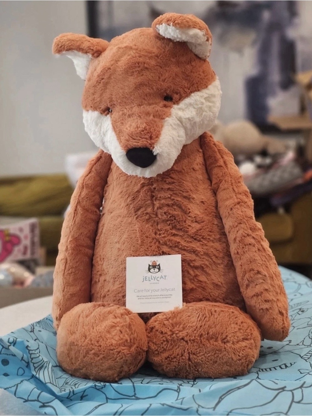 Jelly cat GIANT fox cub